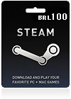 Steam Wallet 100 BRL